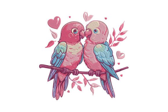 Cute Parrot Embroidery Design Review