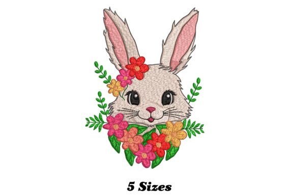Floral Rabbit Head: A Whimsical Holiday Embroidery Review