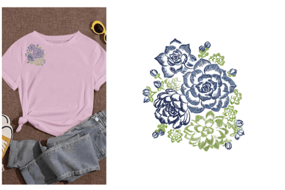 Fresh Flowers: A Designer’s Take on Whimsical Stitching