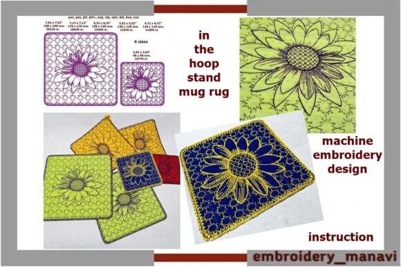 In the Hoop Mug Rug Stand: A Designer’s Holiday Review
