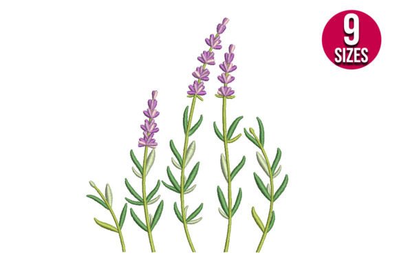 Lavender Wildflowers Embroidery Design Review