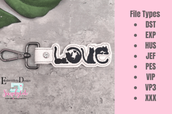 Love Cat ITH Snap Tab Review for Handmade Gifts
