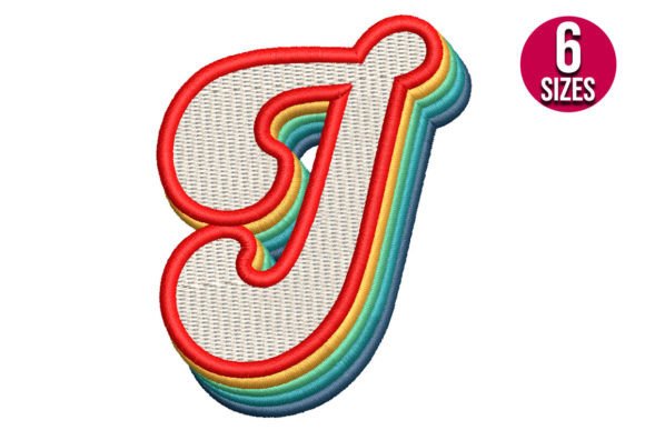 Retro Alphabet Letter J: A Designer’s Review
