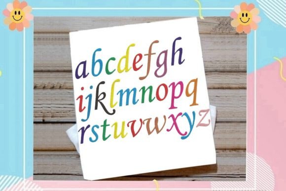 Reviewing Adorable Lowercase Alphabet Monogram