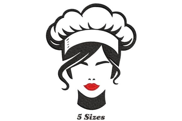 Reviewing the Beautiful Female Chef Face Design